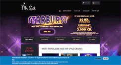 Desktop Screenshot of mrspil.dk